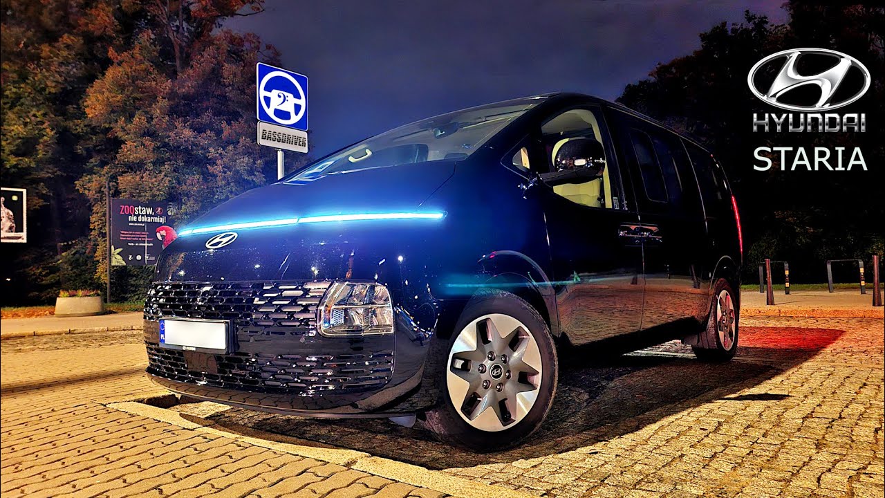 Bassdriver jeździ: Hyundai Staria jest kosmicznym transportowcem na kołach