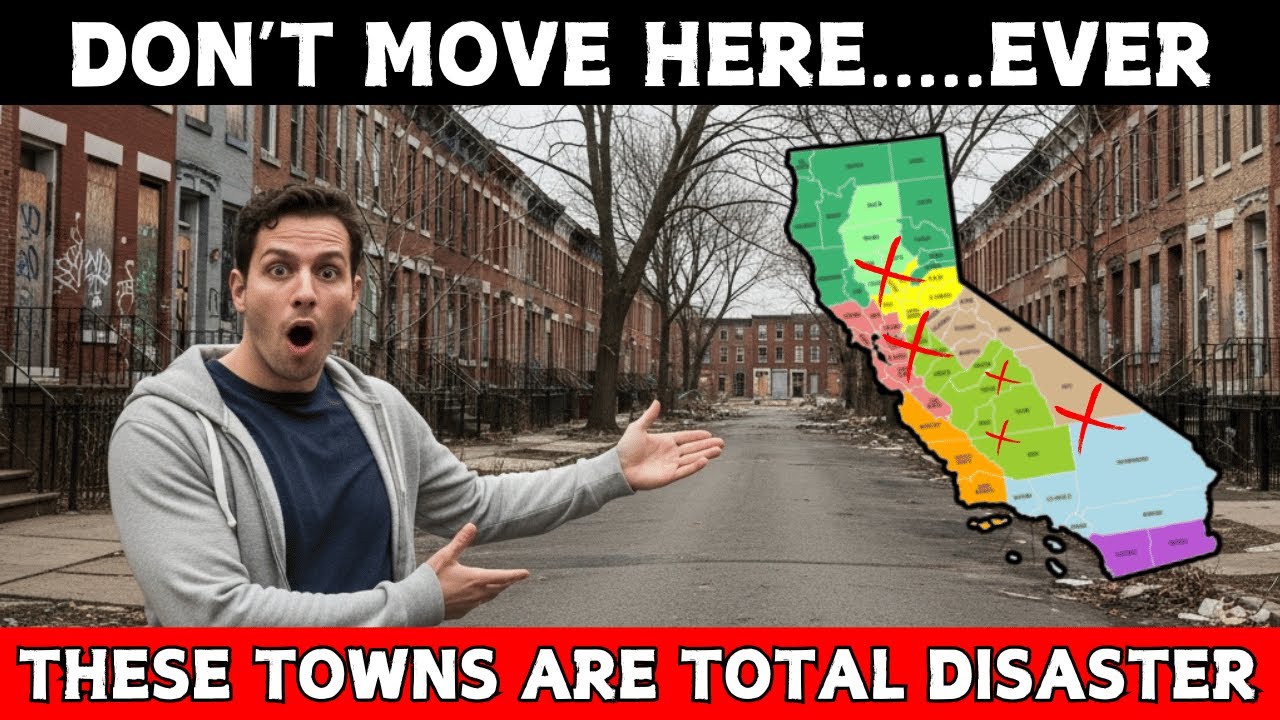 Top 10 Worst Towns to Live in California Right Now
