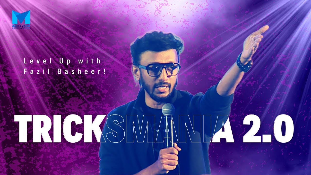 🎮 TRICKSMANIA 2.0 – Level Up with Fazil Basheer! ⚡
