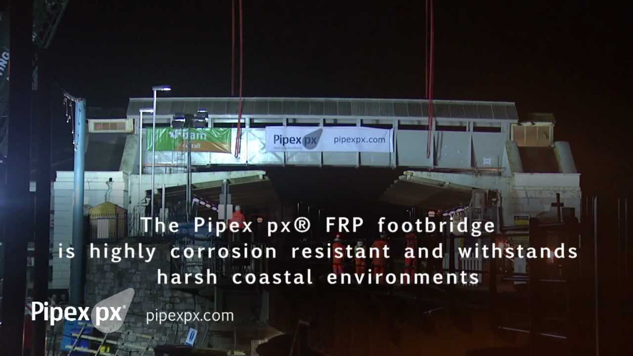 Pipex px&reg; Dawlish FRP Footbridge