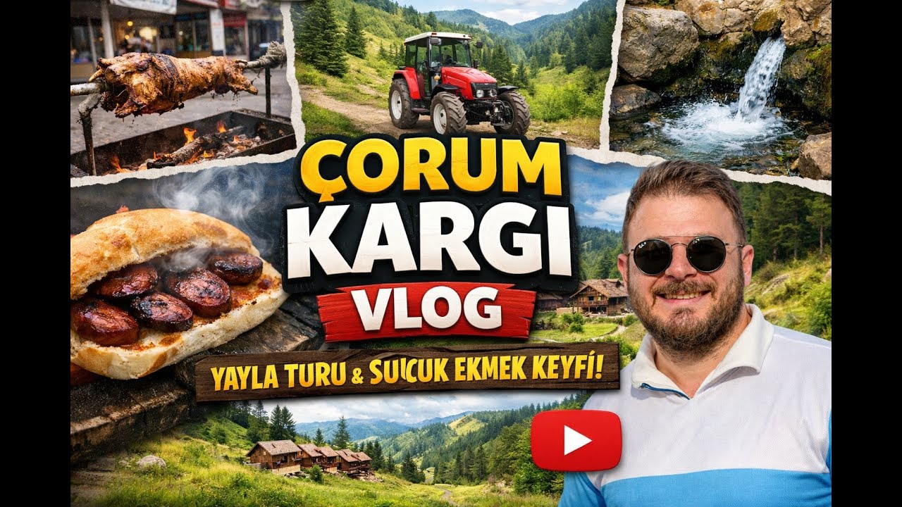 Çorum Kargı’da Bir Gün | Kar Altında Yayla, Traktör Yolculuğu, Sucuk Ekmek