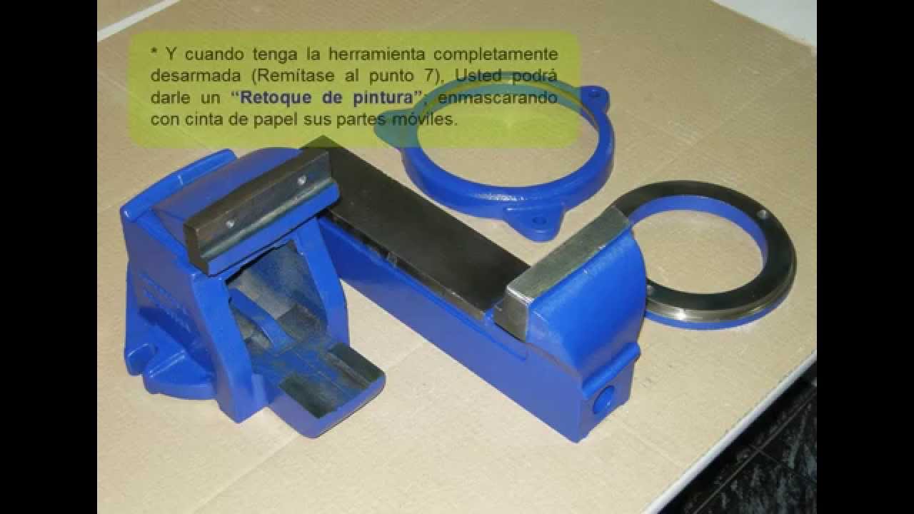 REPARACION DE UNA MORSA BARBERO