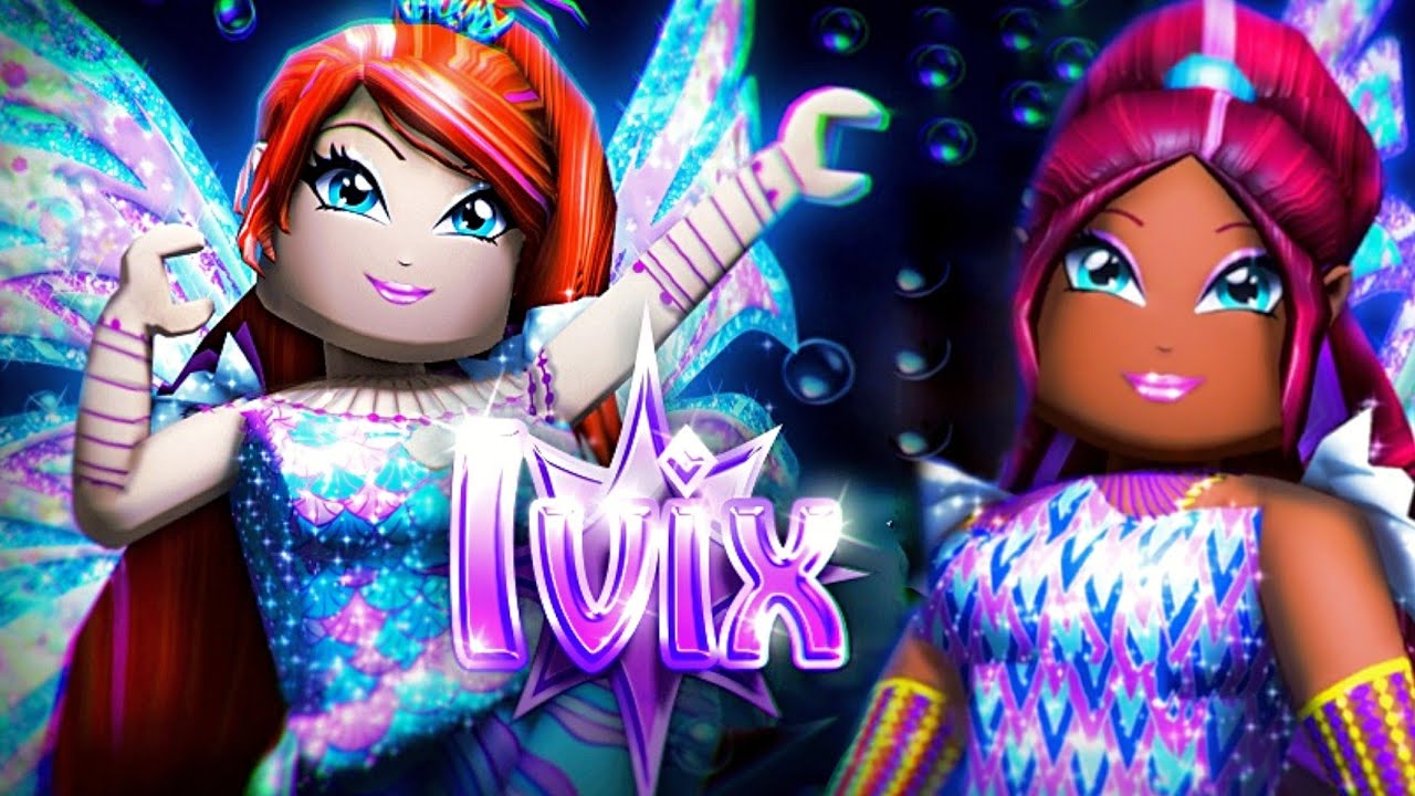 Roblox - CONHECENDO OS QUARTOS DAS WINX NO IVIX UNIVERSE!!!