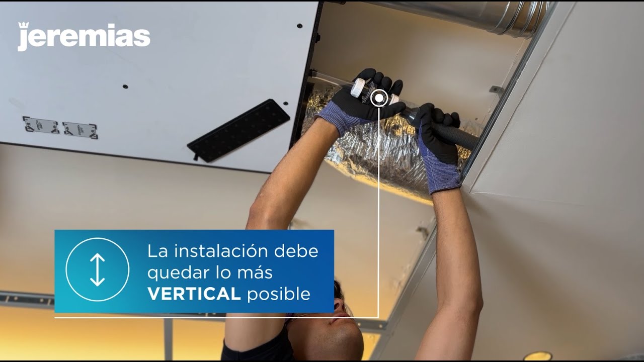 Instalación del sifón para los recuperadores de calor de la gama Ekkoair by Jeremias