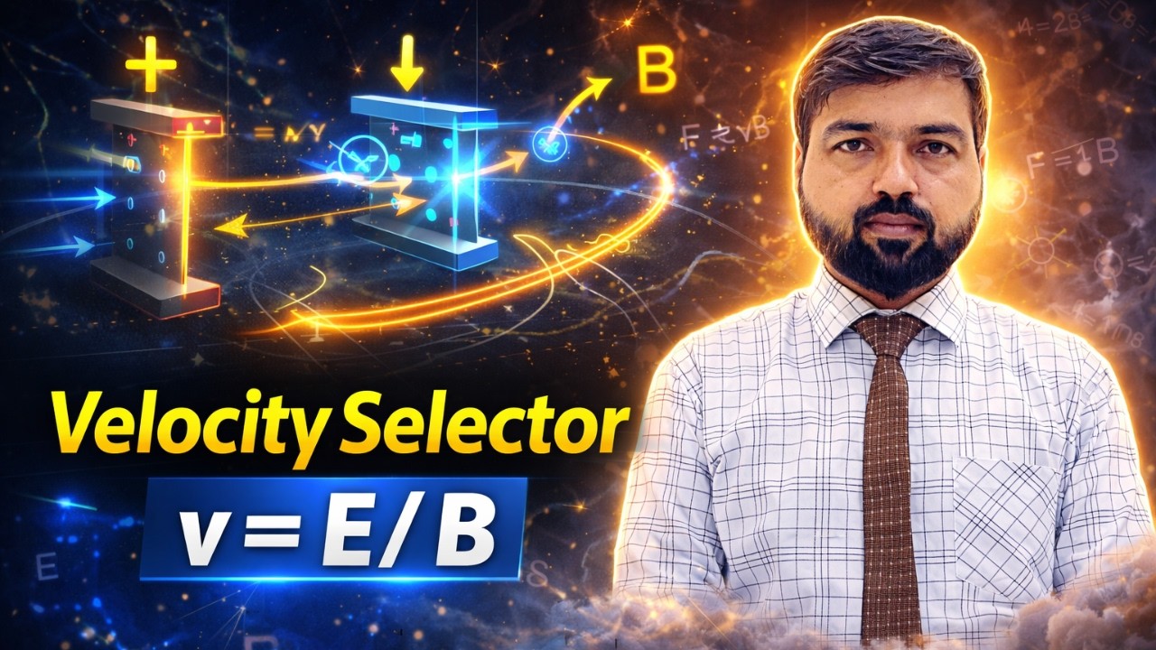 ✅ Velocity Selector Class 11 | Principle, Formula & Working Explained | Physics
