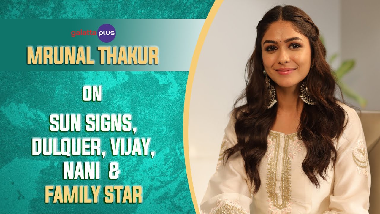 Mrunal Thakur Interview With Baradwaj Rangan | Conversations | Family Star