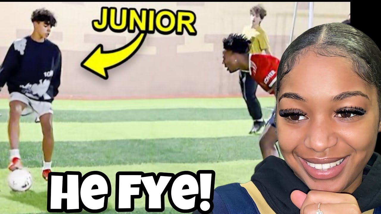 It Got Competitive 😂 BbyLon Reacts to IShowSpeed Plays Football With Ronaldo Jr