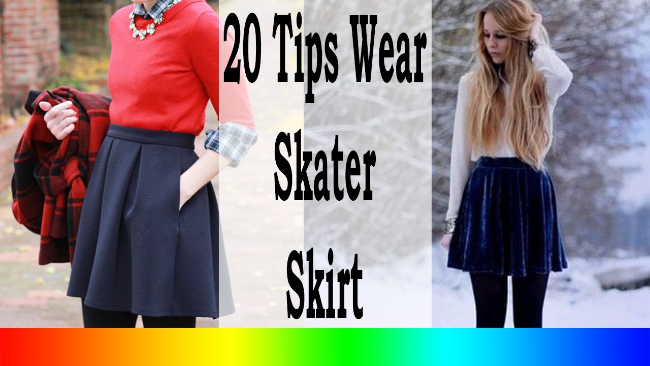Skater Skirt Outfits - 20 Style Tips On How To Wear Skater Skirts In The Winter