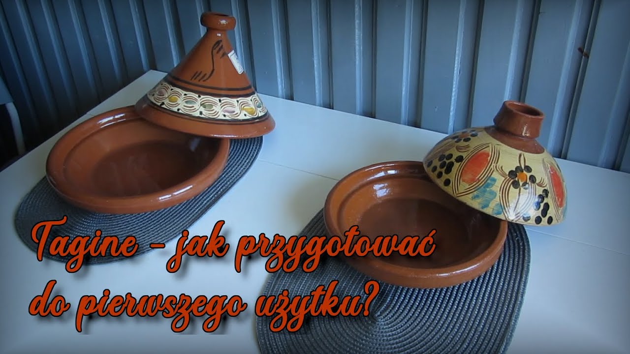Tagine - jak przygotować do pierwszego użytku? #naczyniedotagine Jak używać, do czego służy #Maroko