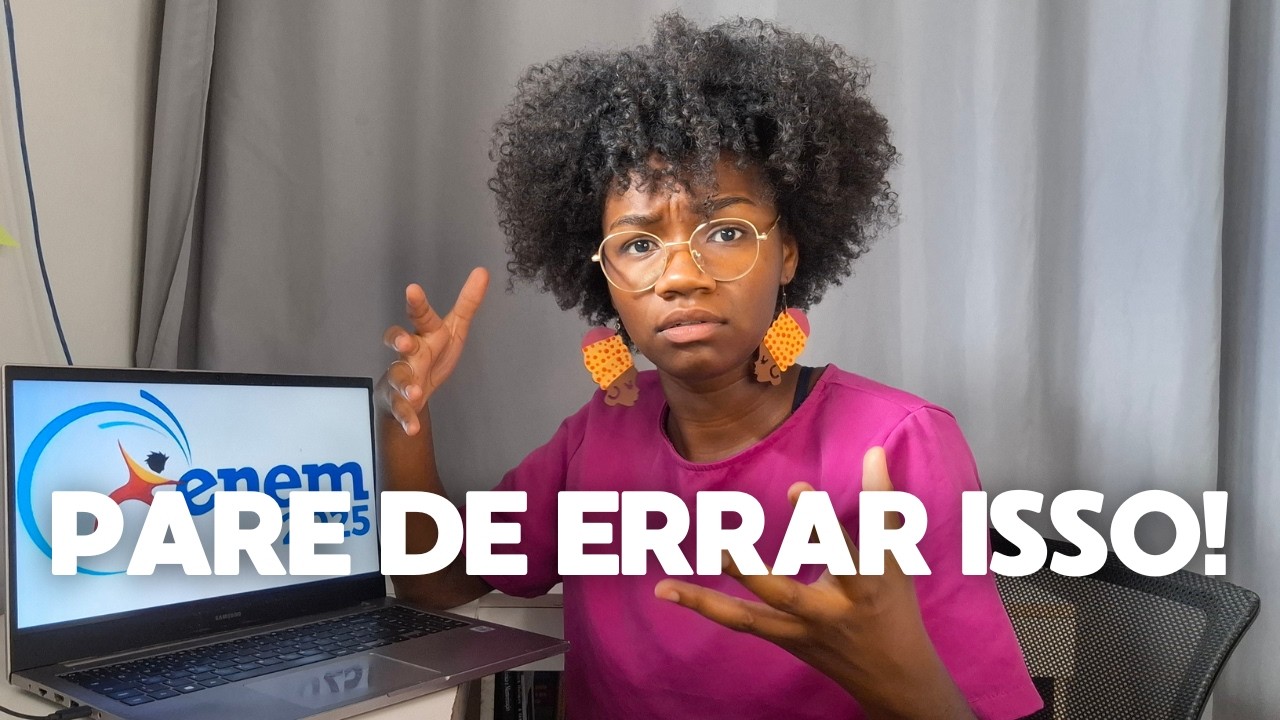 ⚠️Os erros de MATEMÁTICA MAIS BESTAS que todo mundo comete no ENEM 🤦‍♀️