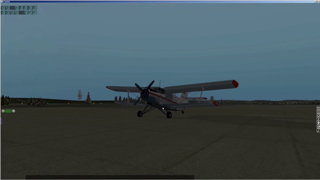 X-plane 11 betta | АН-2 | Только запуск