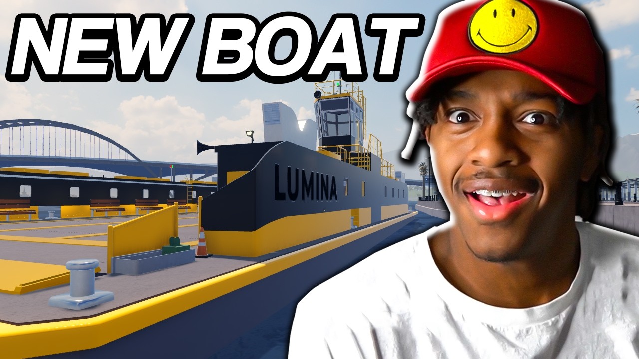 SPENDING 3,200,000 ON THE NEW FERRY BOAT IN ROBLOX DRIVING EMPIRE
