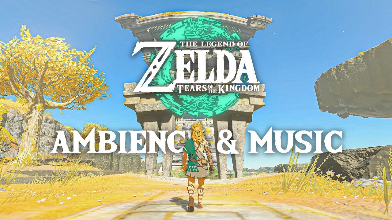 ☁️ Great Sky Island ☁️ Zelda Tears of the Kingdom Ambience & Music