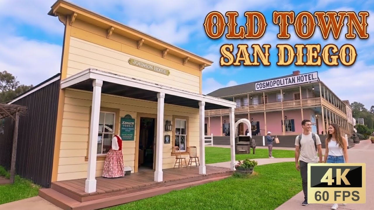 Old Town San Diego Afternoon Walk