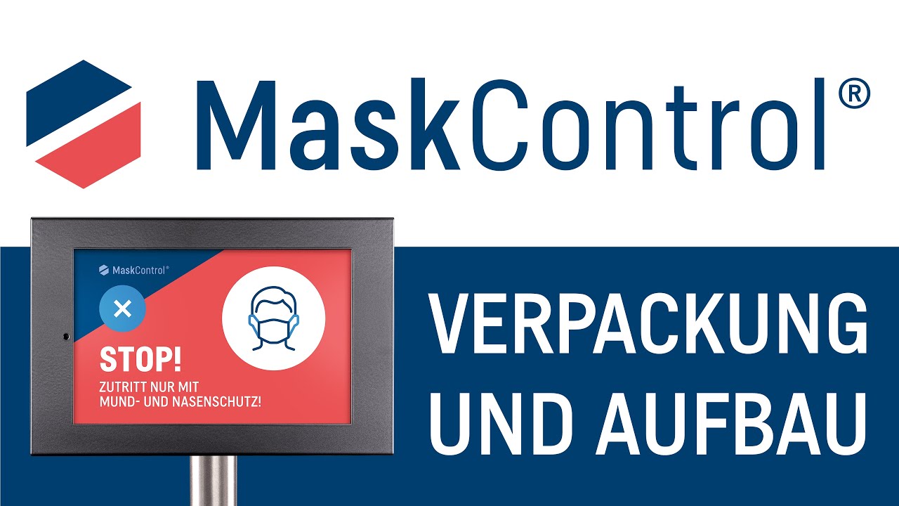 MaskControl - Aufbau Anleitung der Automatischen Mundschutz Kontrolle