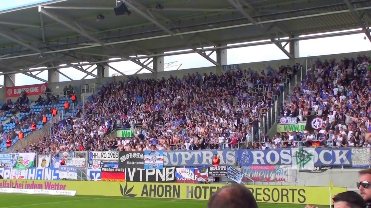 Chemnitzer FC - FC Hansa Rostock - Gästefans