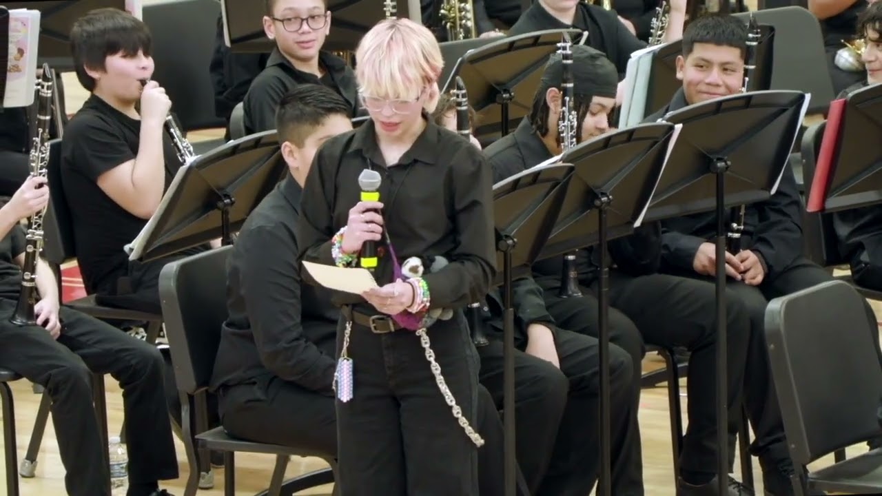 YIS 5th Grade Band and YMS 7th Grade Band Winter Concert - January 14, 2026
