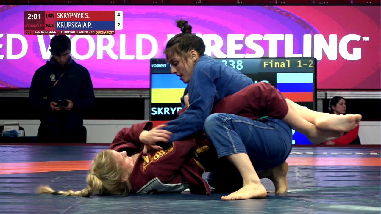 GOLD Women's GP GI - 53 kg: S. SKRYPNYK (UKR) v. P. KRUPSKAIA (RUS)
