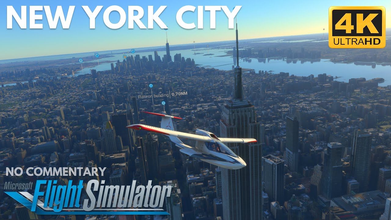 New York City, USA | Microsoft Flight Simulator | Xbox Series X in 4K | NO COMMENTARY