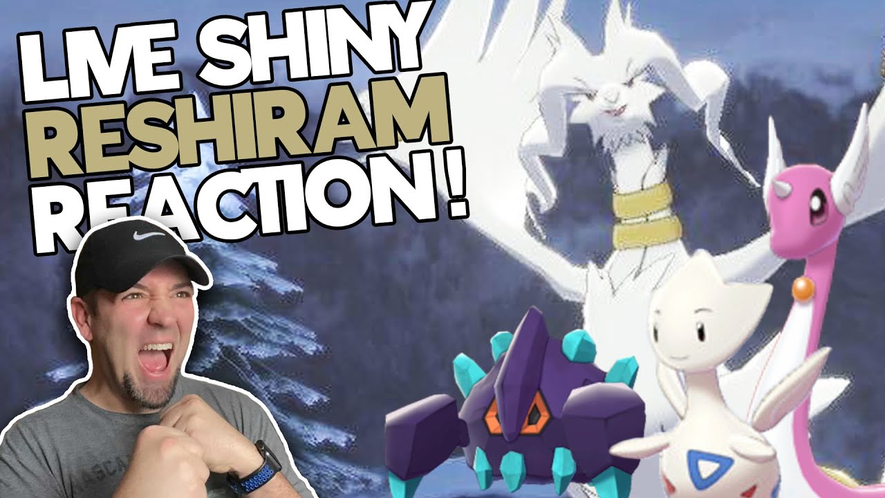 SHINY RESHIRAM (& Friends) LIVE REACTION! Dynamax Raid Adventures!
