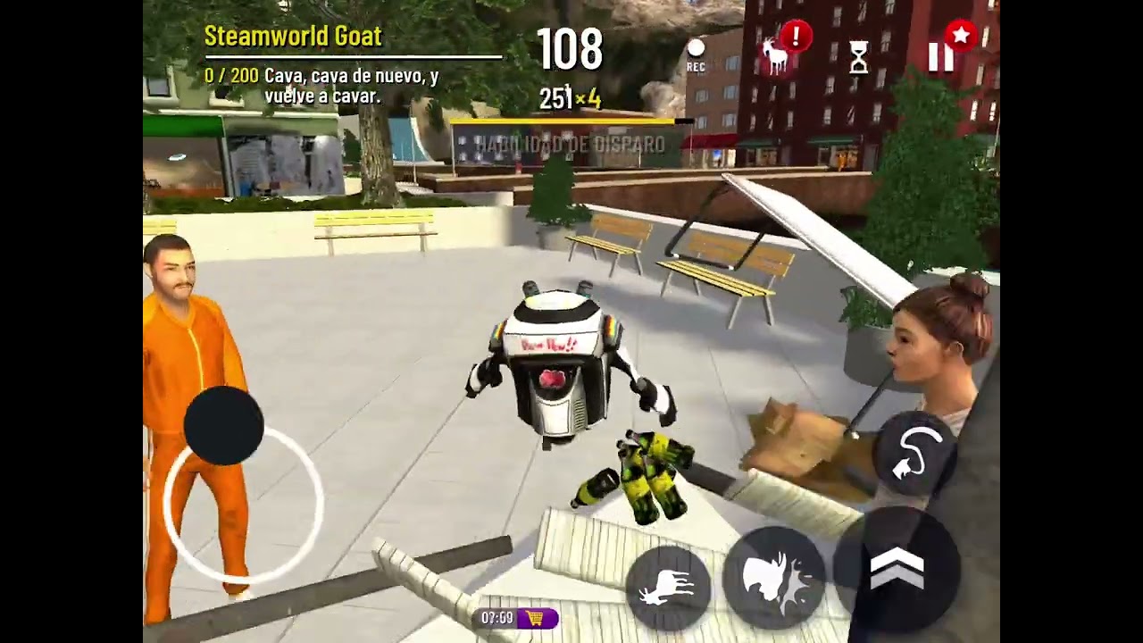Como conseguir la cabra robot en Goat simulator