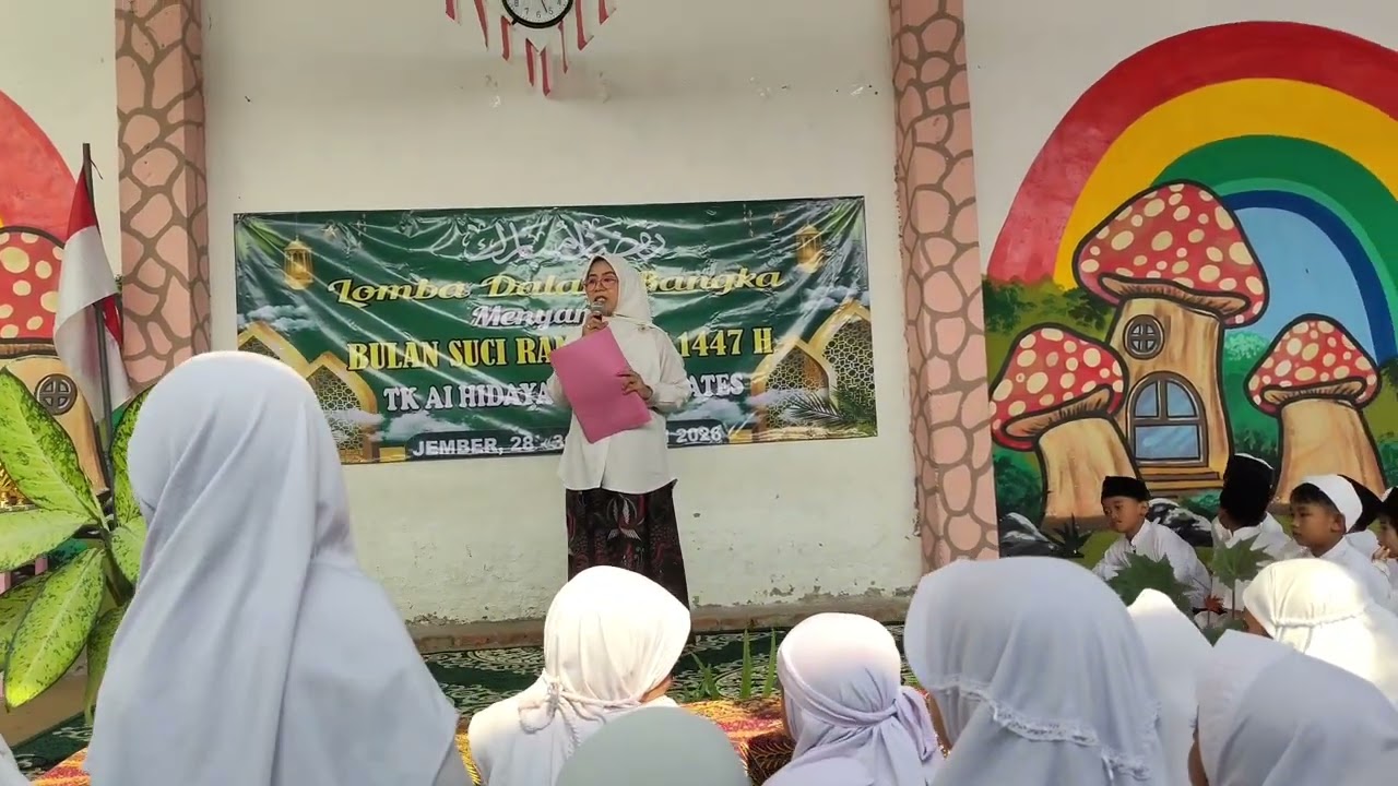 Acara Menyambut Bulan Ramadhan TK Al-Hidayah 