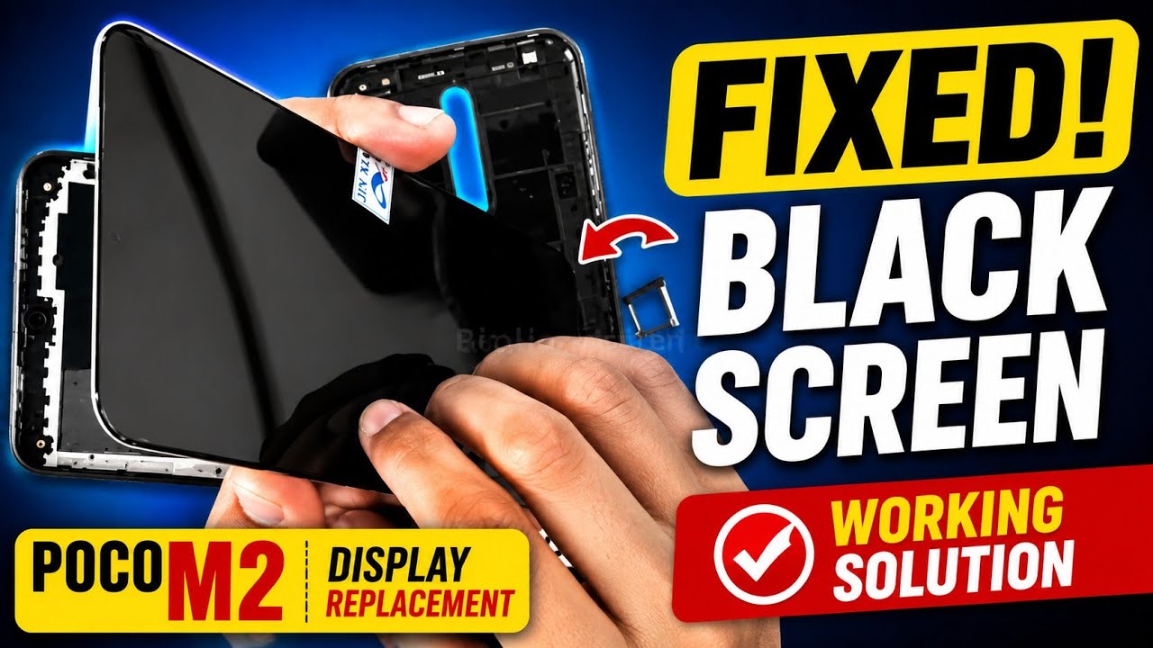 Poco m2 display replacement | poco m2 screen change | poco m2 teardown| poco m2