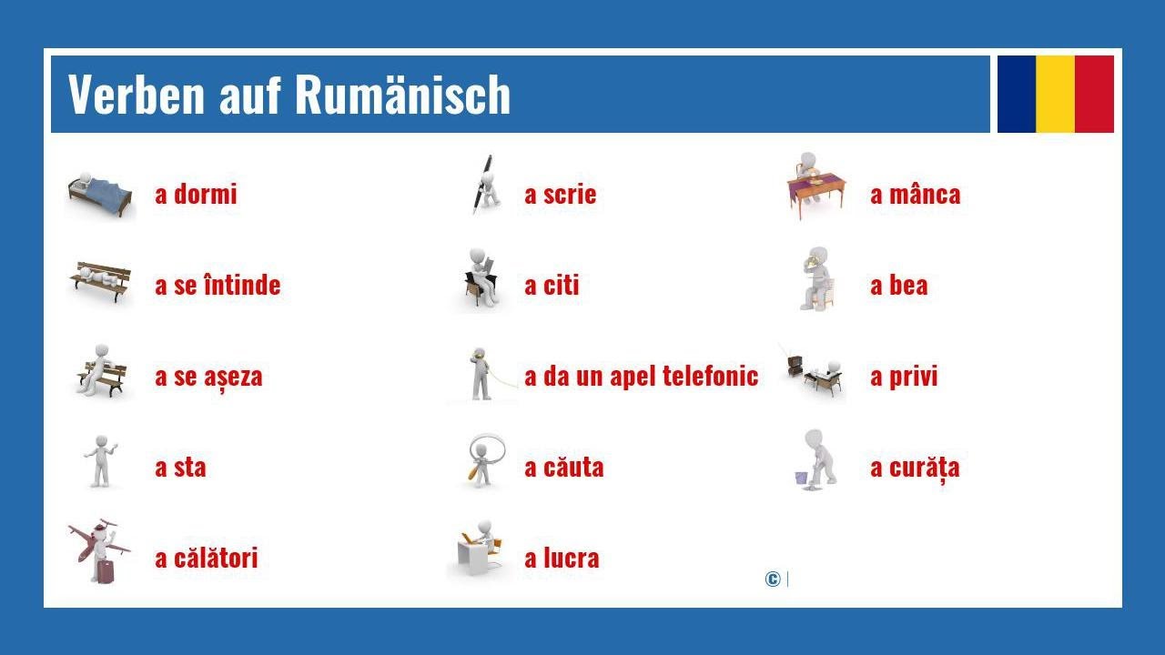 Verben auf Rumänisch