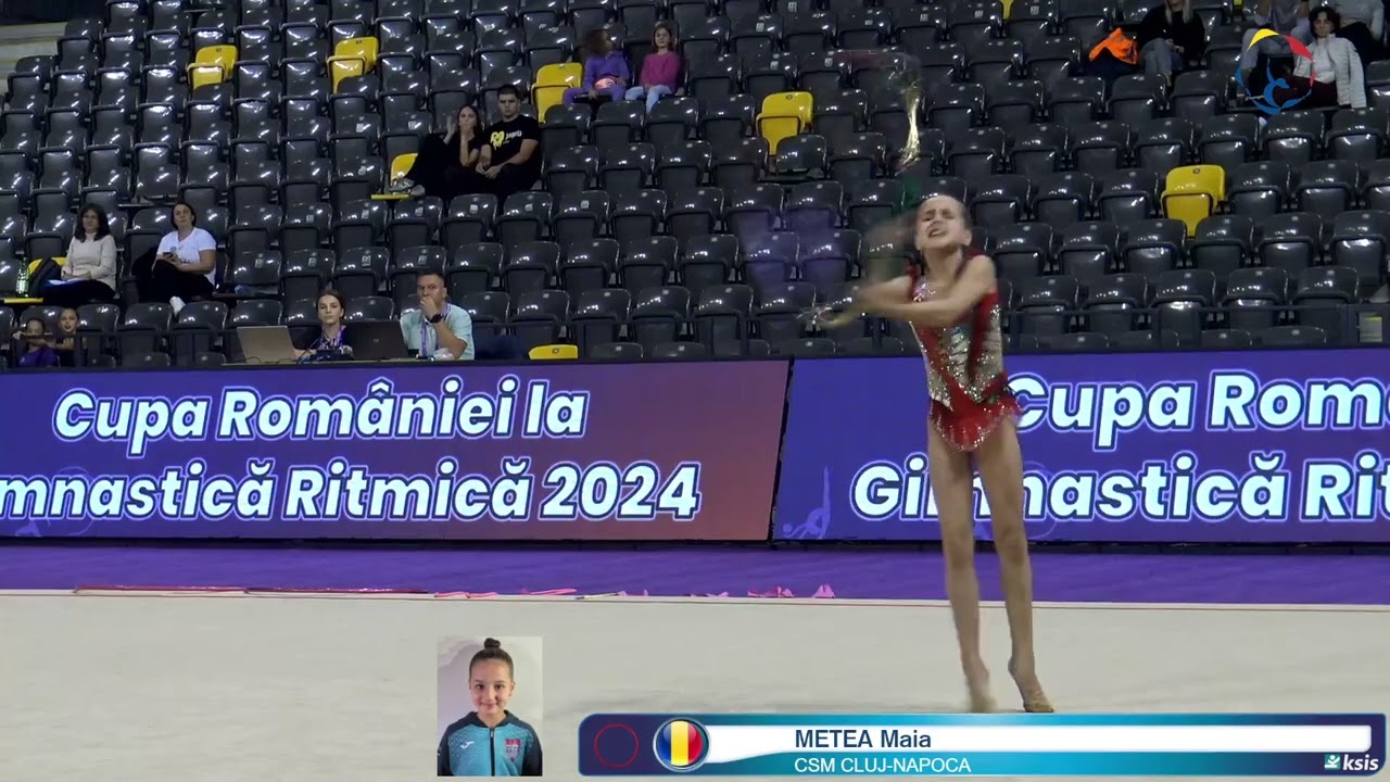 METEA Maia   CSM CLUJ NAPOCA    ROU   Junioare III   Hoop   #CupaRomaniei🏆 la Gimnastica Ritmica 20