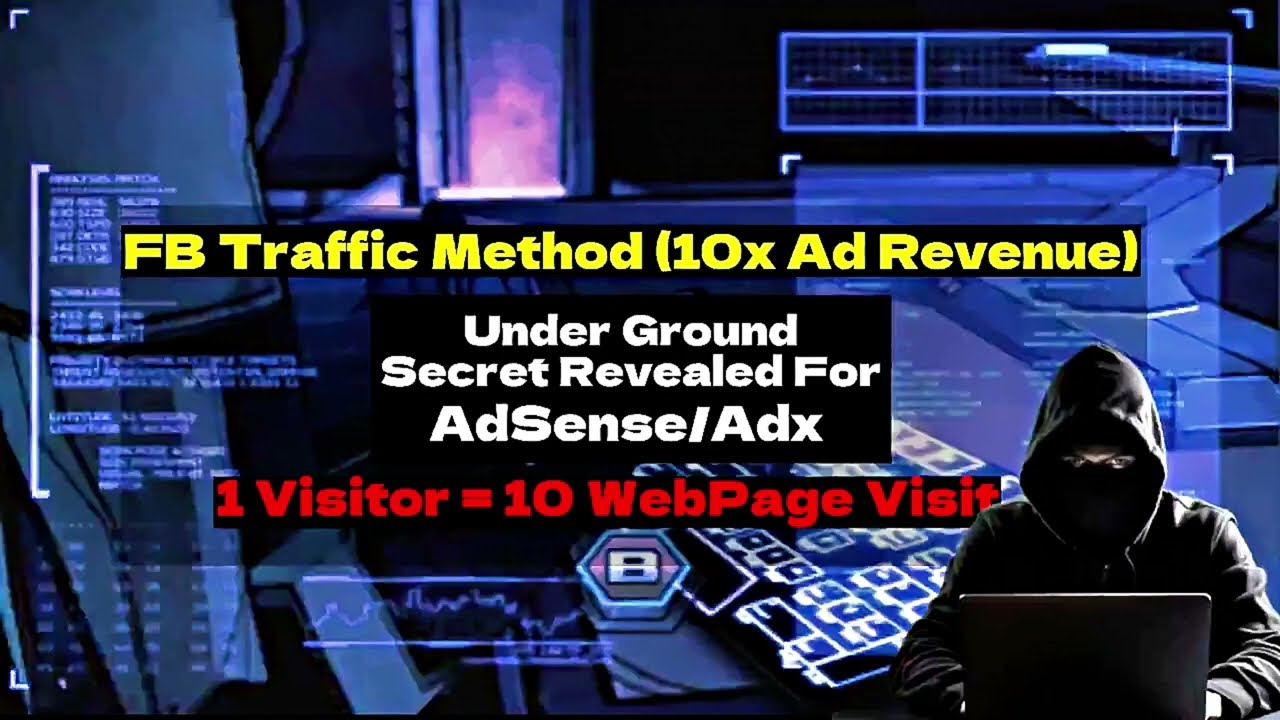 (Adsense/Adx Arbitrage) FB Bulk Traffic+Monetag Loading Underground Method (10x PageViews & Revenue)