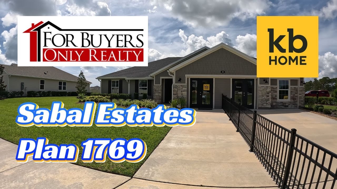 Sabal Estates by KB Homes in St Augustine Plan 1769