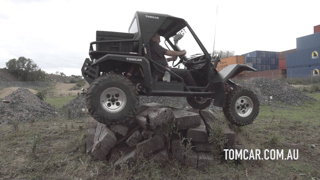 Tomcar vs. Railway Sleepers