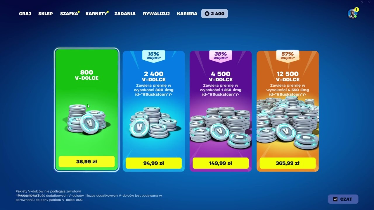 🎁 Jak chcesz nowe skiny do Fortnite to zapraszam 🔥