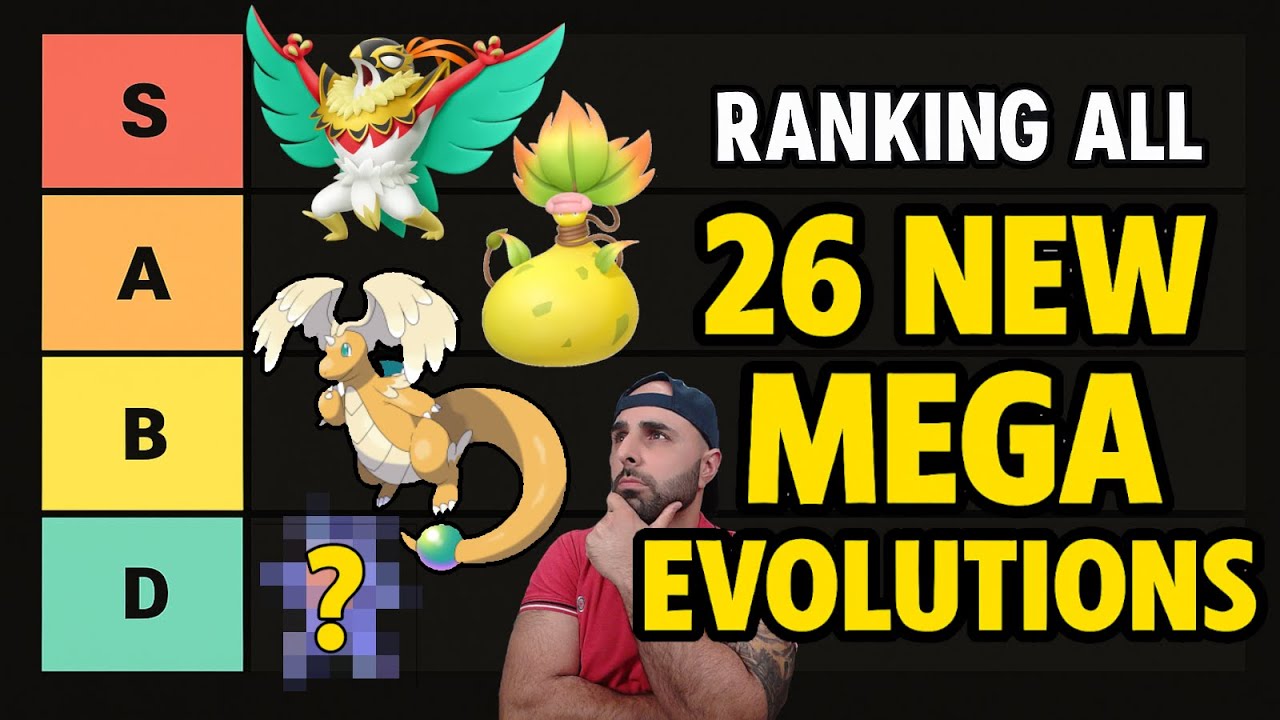 All New Mega Evolutions Ranked by Stats and Style!