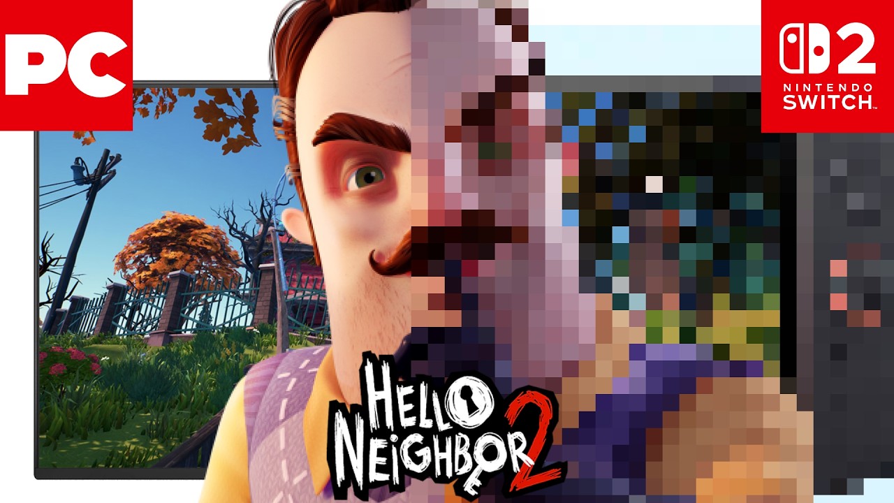 HELLO NEIGHBOR 2 en SWITCH 2 es HORROROSO💀
