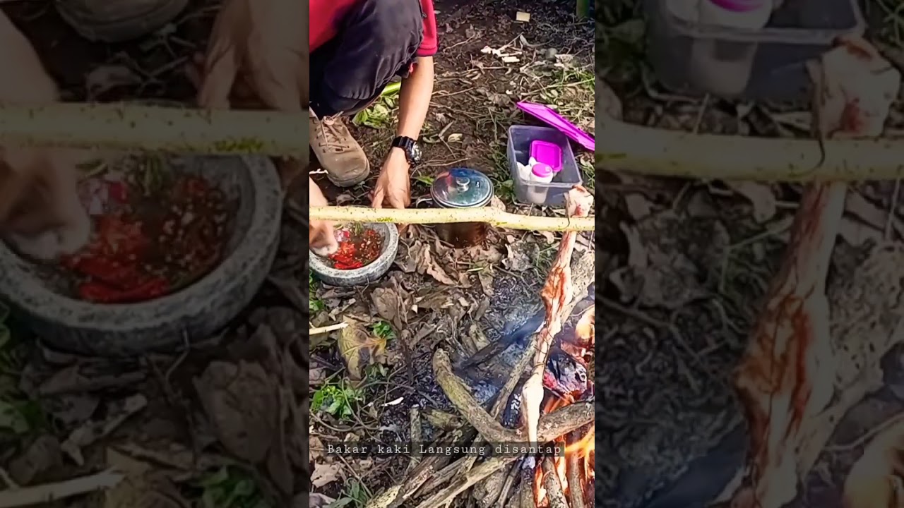 Solo Camping Tenda Buatan #solocamping #solocampinghujan #solocampingcooking #solocampinghujanderas