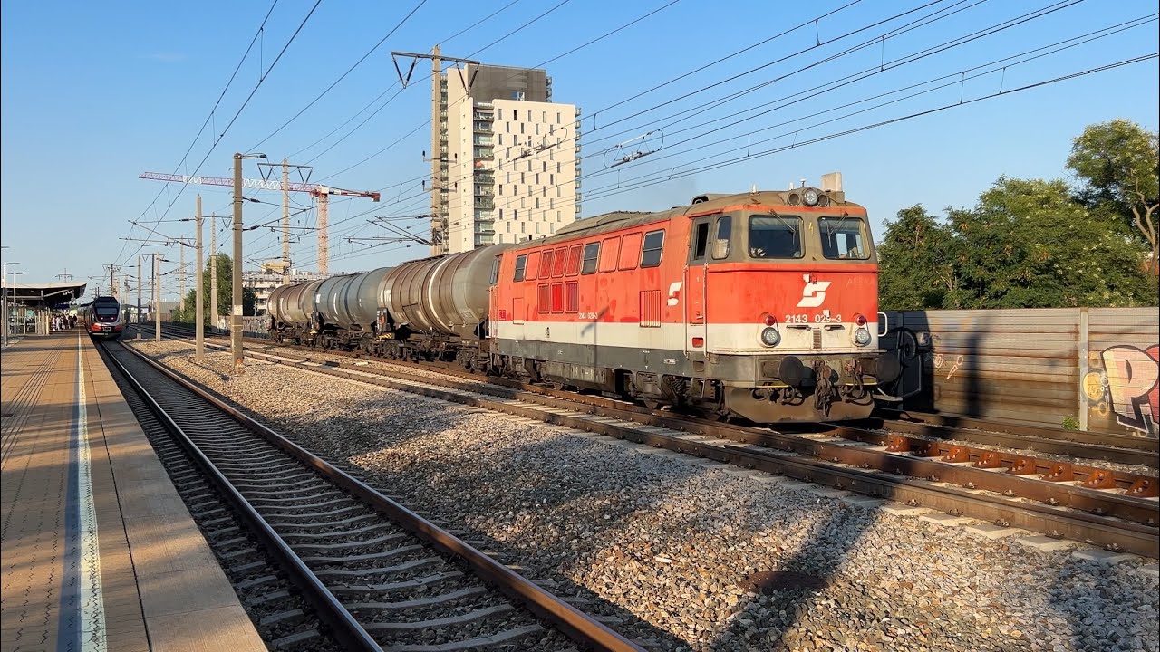 Trains at Wien Simmering 7 augustus 2025