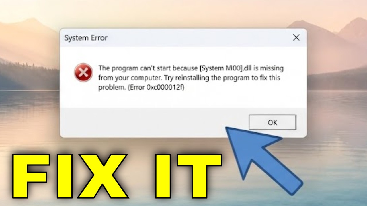 Fix Bad Image 0xc000012f Error in Windows 10/11