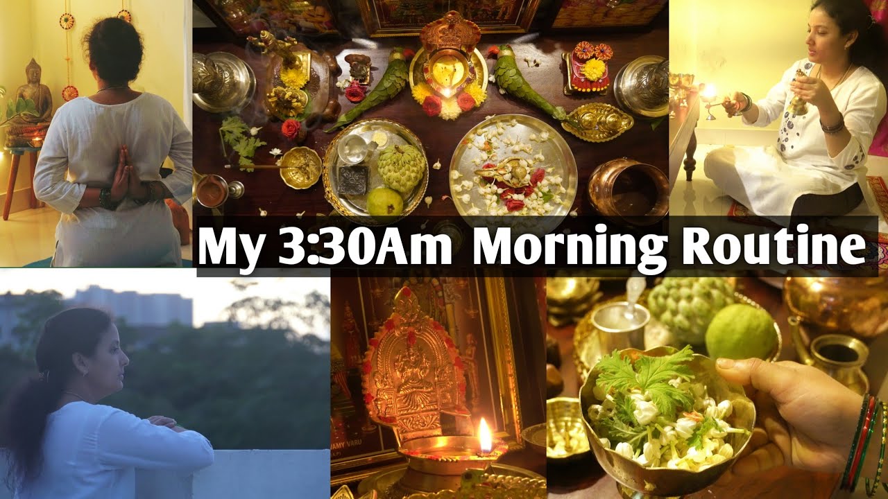 (3:30-7:30AM) బ్రహ్మమూర్త సమయంలో పూజ🌷🙏మరి ఆరోగ్యం సంగతేంటి??Regret or Self Descipline 🤔???