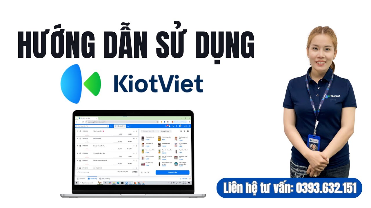 Hướng dẫn sử dụng phần mềm KiotViet từ A-Z cho người mới bắt đầu