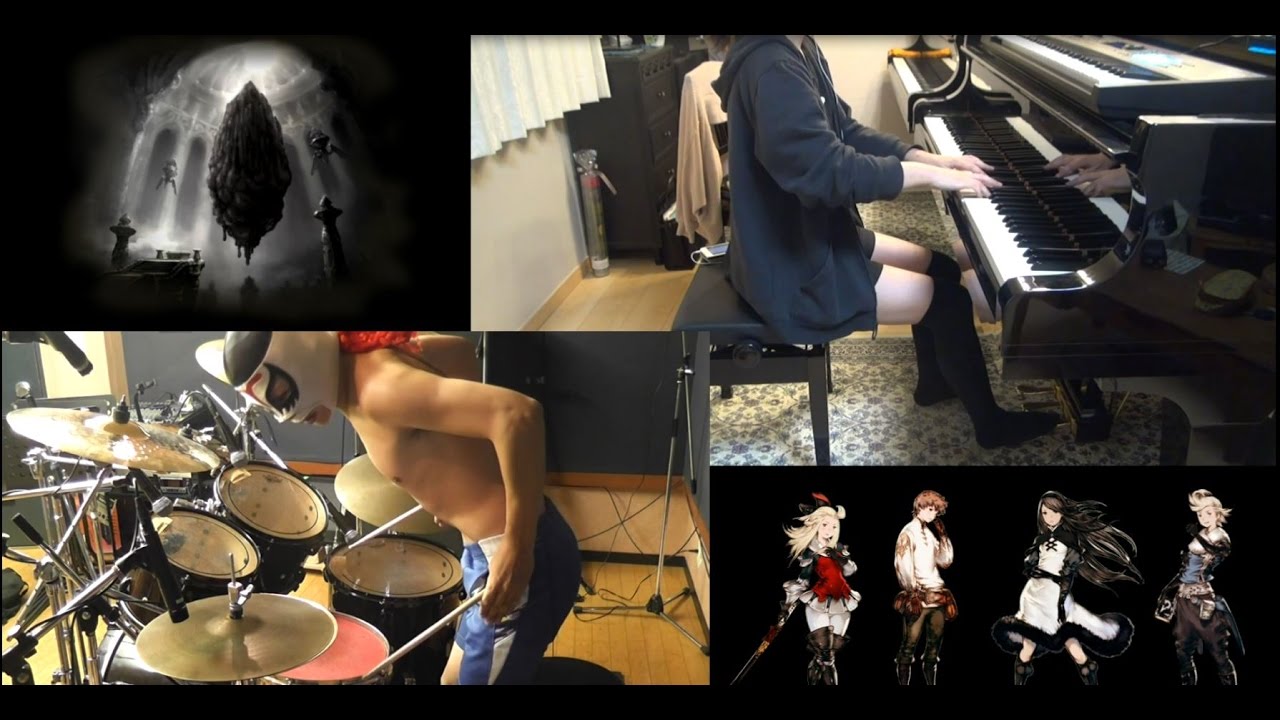 ダイナ凛でBDFFラストバトル曲を激しく演奏してみた（ダイナ四+凛音）
