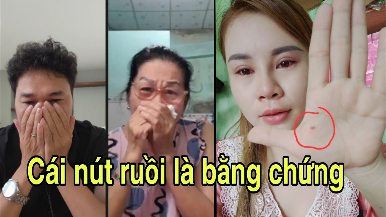 Gặp lại Mẹ sau 28 năm thật hữu duyên. Cái nút ruồi trên lòng bàn tay rõ ràng. Khỏi xét nghiệm ADN.