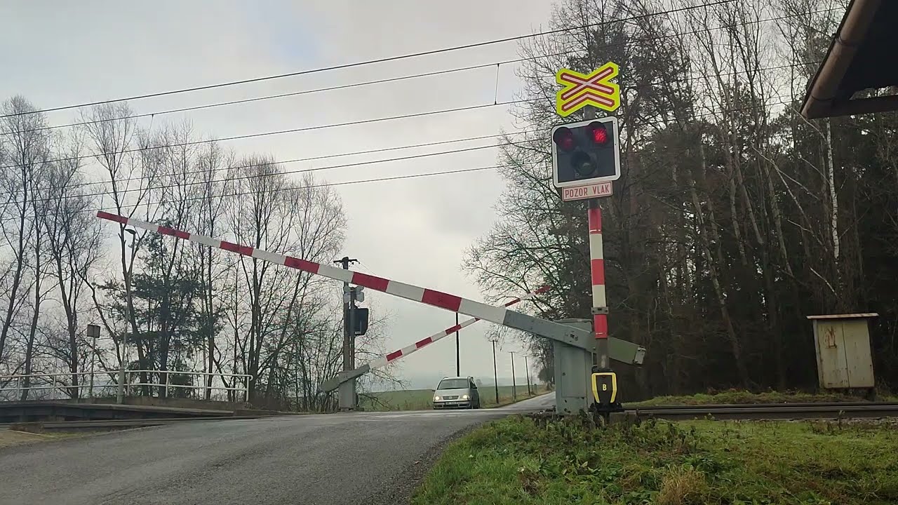 Železniční přejezd Semanín 2.12.2024