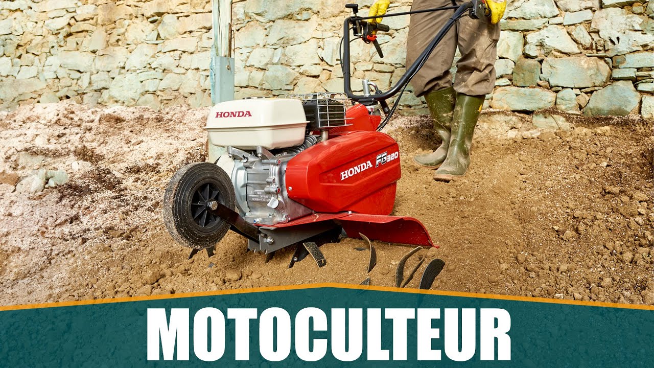 LE MEILLEUR MOTOCULTEUR - Honda FG 320