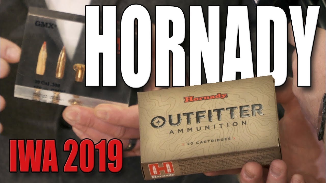 New Hornady ETX bullet and Outfitter ammunition for hunting (IWA 2019)