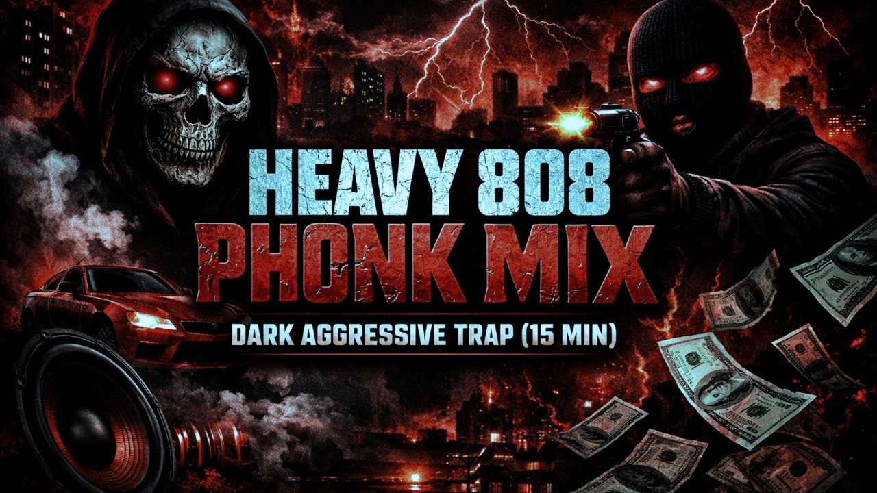 Heavy 808 Phonk Mix – Dark Aggressive Trap (15 Min)