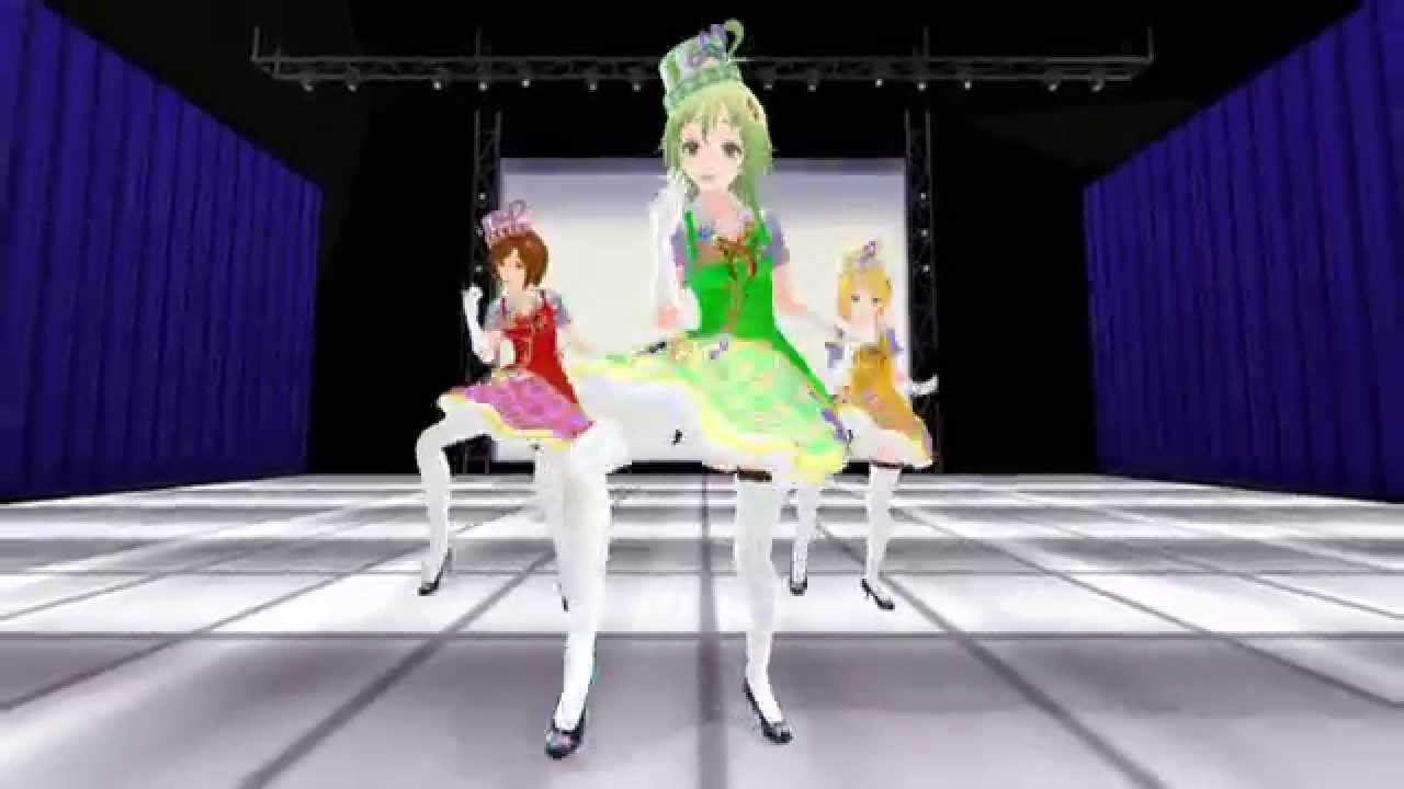 [MMD] LUVORATORRRRRY!-Tda Magical Girls Meiko, Gumi, &Rin