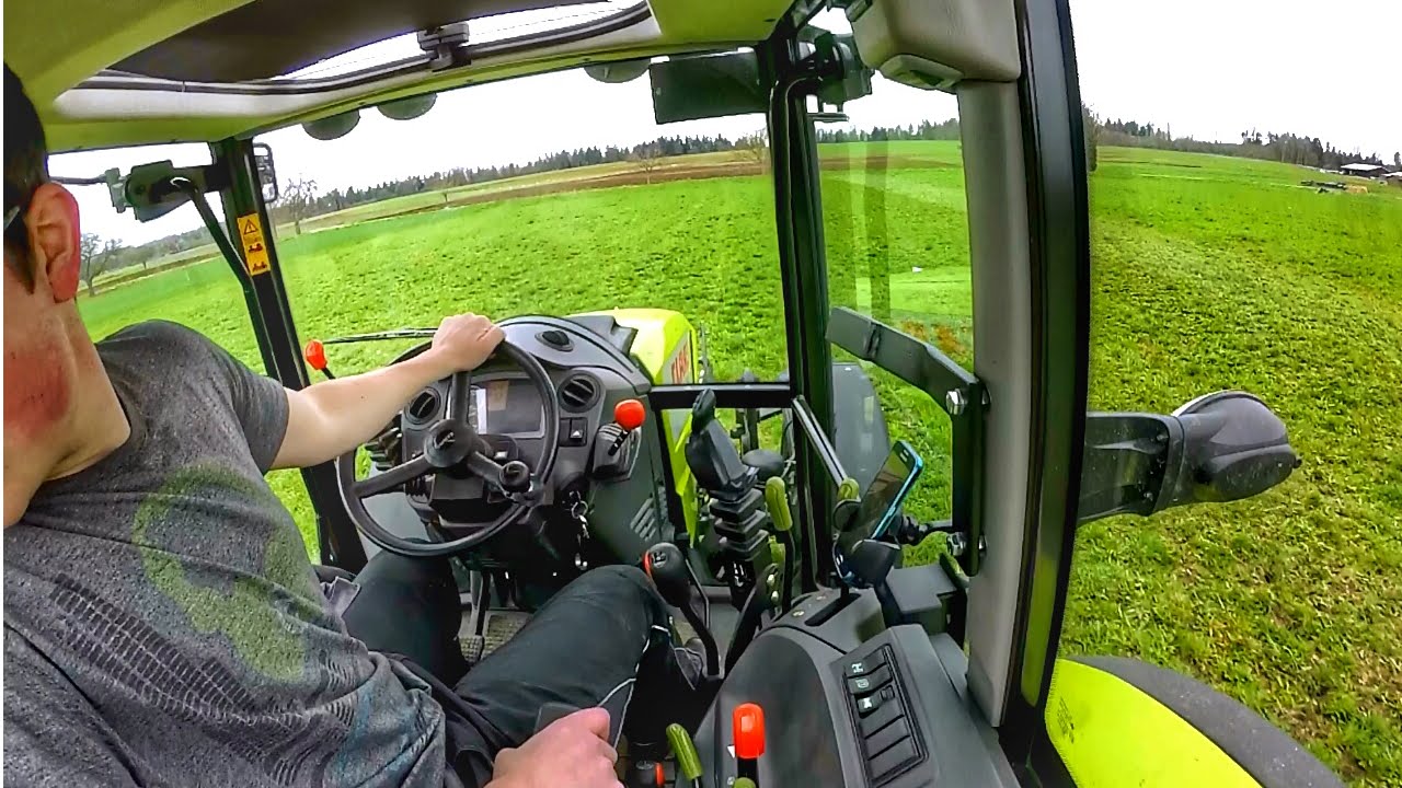 [GoPro] CLAAS Axos 320 am Wieseneggen 2016 // Cabview [uncut]