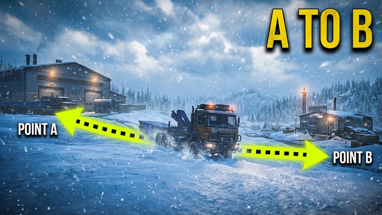 #029/A nach B/Alaska🇺🇸/Snowrunner/Snoggels Offroad Logistic