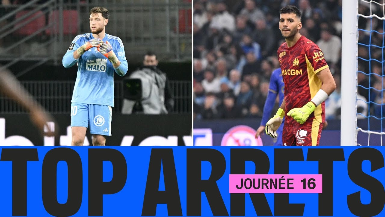 Les plus BEAUX ARR&Ecirc;TS de la 16&egrave;me journ&eacute;e | Ligue 1 McDonald's 25/26